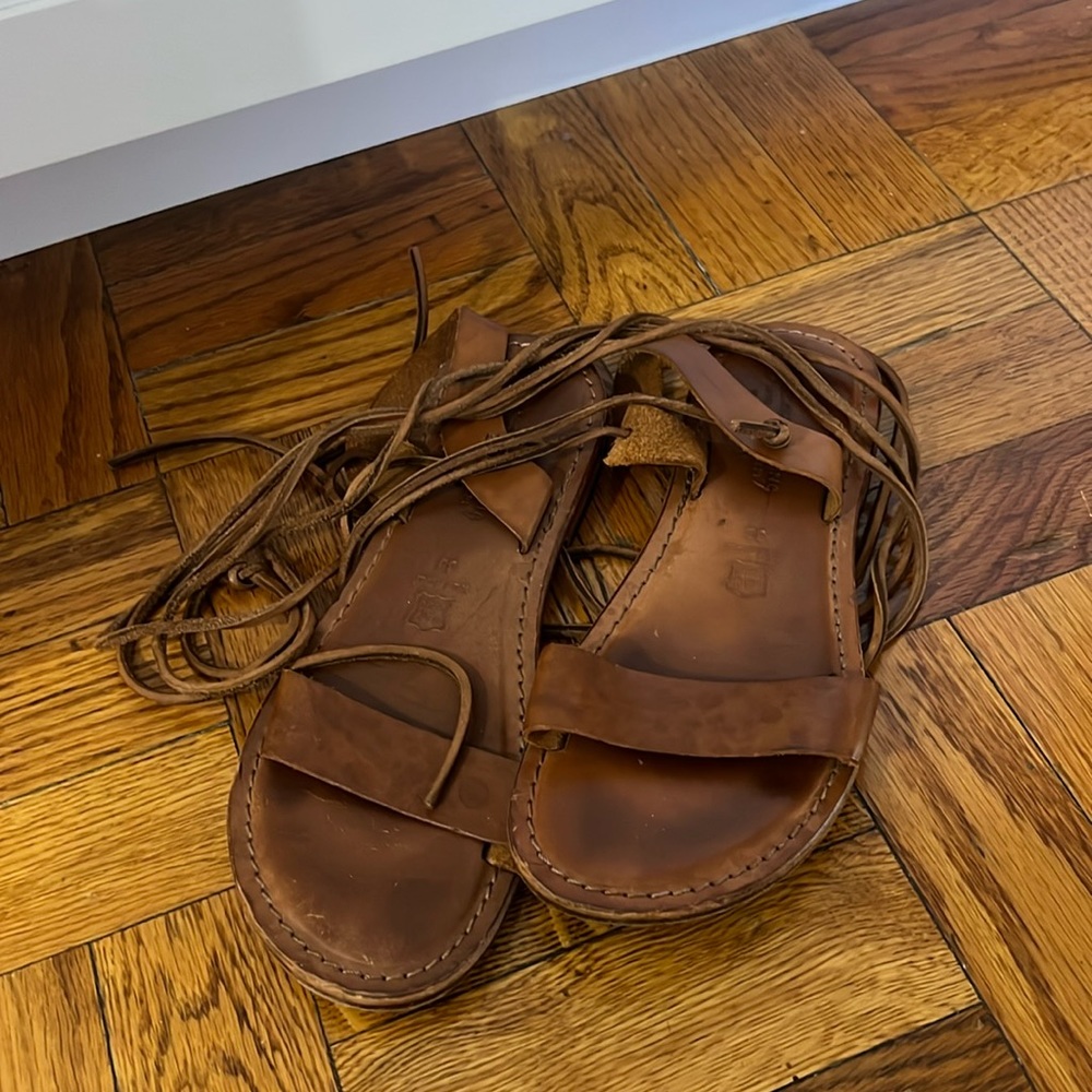 Calzadore king wrap sandals.